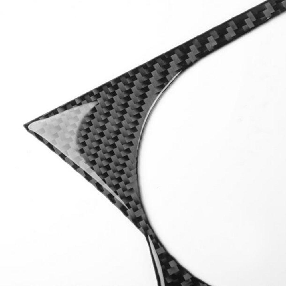 Carbon Fiber Interior Center Console Cup Holder Cover For Cadillac ATS 2013-2019