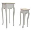 Table D'appoint - Versalles - Bois - Blanc