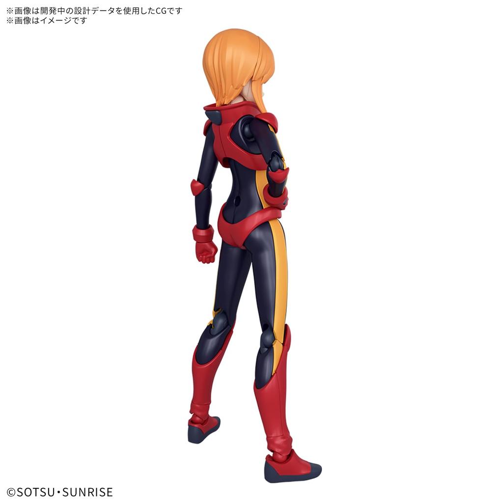 BANDAI SPIRITS Standard Mobile Suit Gundam ZZ Ple Two Plastic Model Kit Figure-rise Pre-colored