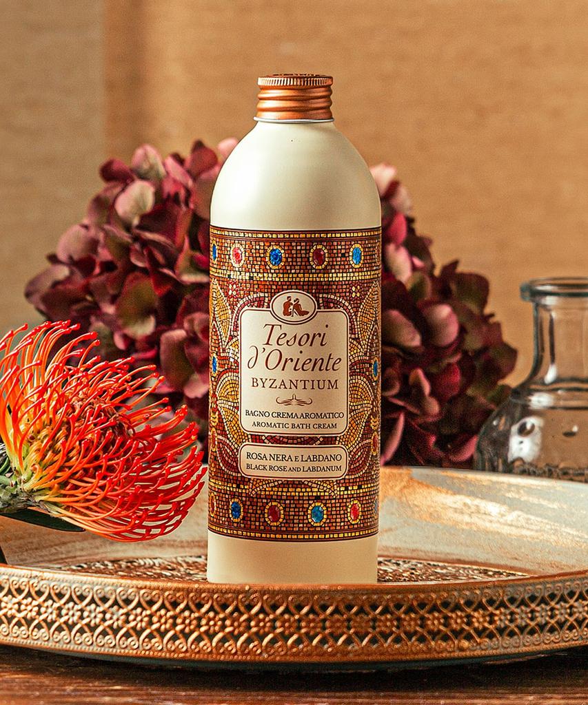 Byzantine Bath Cream Body Wash 500ml [Free Pump Included]