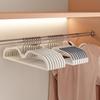 Home Use Non-Slip No-Mark Low-Profile Clothes Drying Rack with Reinforced Shoulder Angles and Rotatable Design