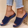 Summer Women Sandals Shoes Open Toe Shoes Woman Plus Size Sandals Ladies Party Women Shoe Slip On Female Women Slippers Footwear