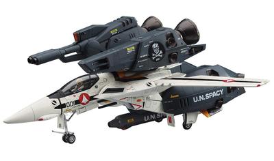 Hasegawa Пластиковая модель Super Dimension Fortress Macross Valkyrie Skull Platoon Scale MC03 VF-1S/A Strike/Super 1/48