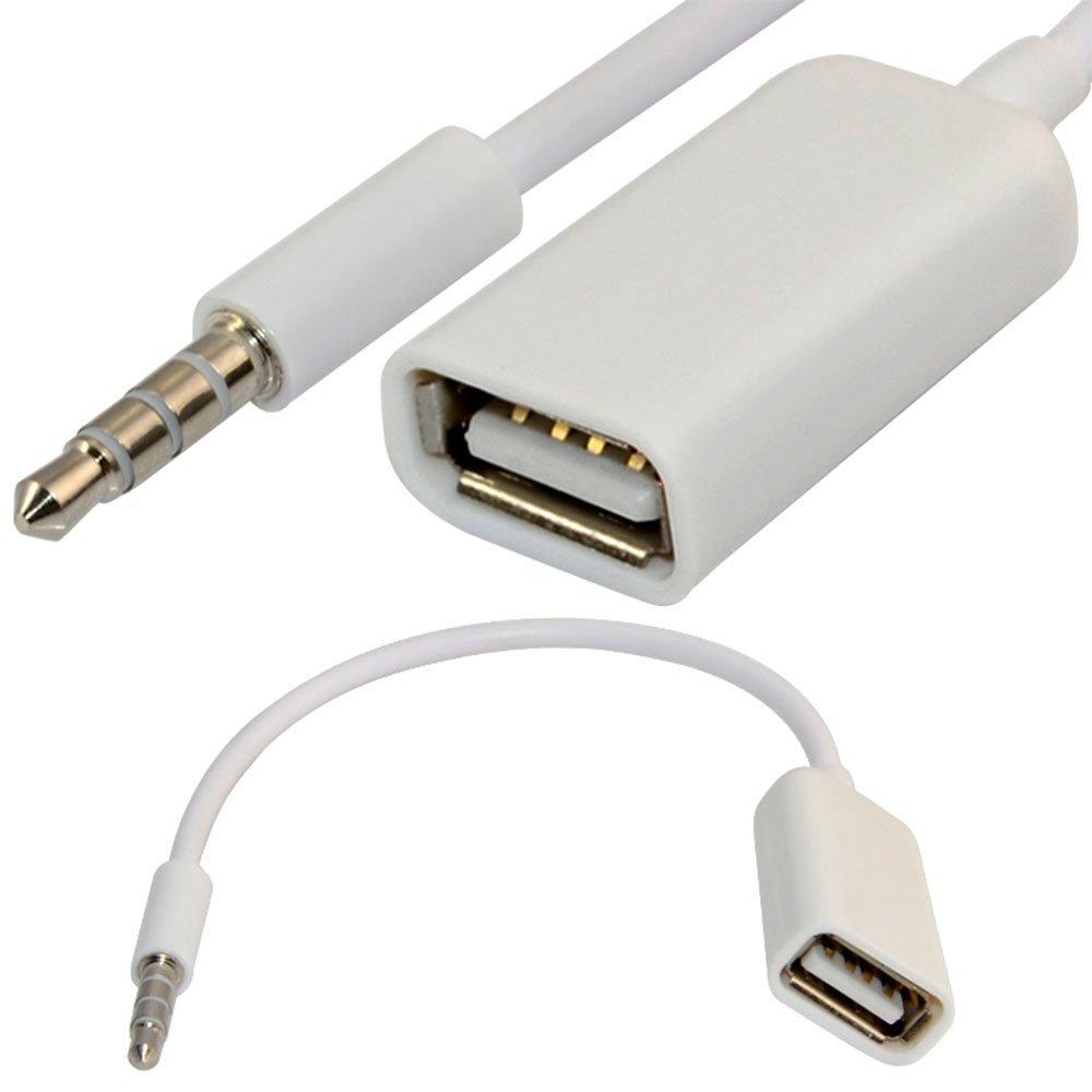 BLUEXIN 3,5 мм штекер Aux аудиоразъема на USB 2.0