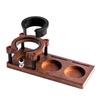 Espresso Tamping Station with 2 Distribution Tool Holder 51-58mm Universal Portafilter Holder