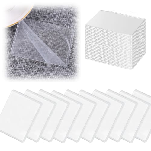 Ginhkok ??Hard Card Case, Horizontal - Set of 30, Double-Sided Protection, Ultra-Transparent PVC Material, Prevents Deterioration, Bending, and Scratc