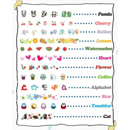 Бесконечная декоративная ручка Мультяшные животные Пресс-типа Кружева Корректирующая лента DIY Скрапбукинг Дневник Декоративная ручка