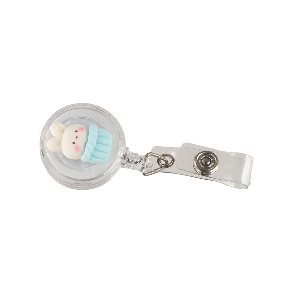 Nurse Doctor Name Tag Cartoon ID Card Clips Badge Holder Retractable Badge Reel Name Card Holder
