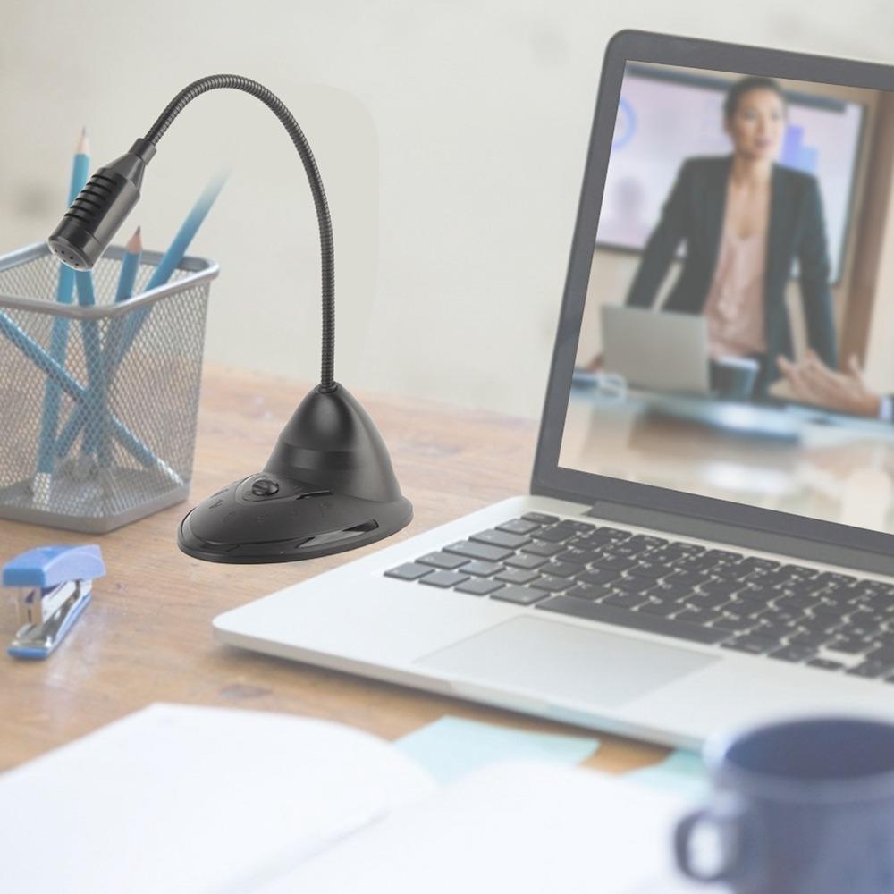 Directivity Omnidirectional Microphone 3.5mm Plug Computer Microphone Notebook Microphone  PC Use