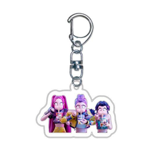 Брелок Охотник на ведьм Yousheng Акриловый Аниме Подвеска Держатель Яркое Выражение Персонажа Брелок Аксессуар для Сумки