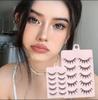 Manga Lashes Мягкие натуральные ресницы Густые накладные ресницы Manga Eyelashes Daily Dating Makeup Eyelashes Lashes Wispy