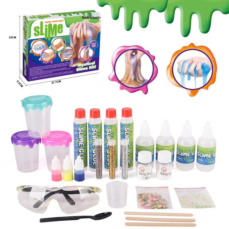 Shake Shake DIY Slime Kit: Hands-on Crystal Clay Toy for Kids