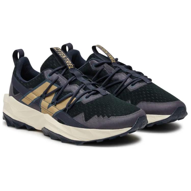 New Balance Nb Tektrel Удобные Прочные Кроссовки с Низким Верхом для Бега Мужские кроссовки Черные MTTTRON1