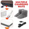 Heater Foot Shoes Winter Plush Warm Electric Slippers Feet Heated Washable Electric Shoes Warming Pad Heating Insoles