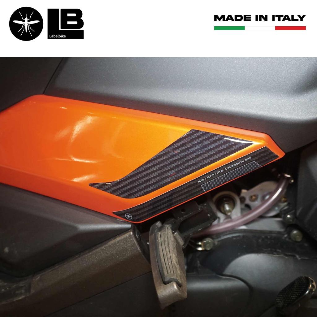 labelbike 3D гель смола наклейка задняя боковая защита скутера пассажирская подножка для Kymco DTX 360 125 300 350