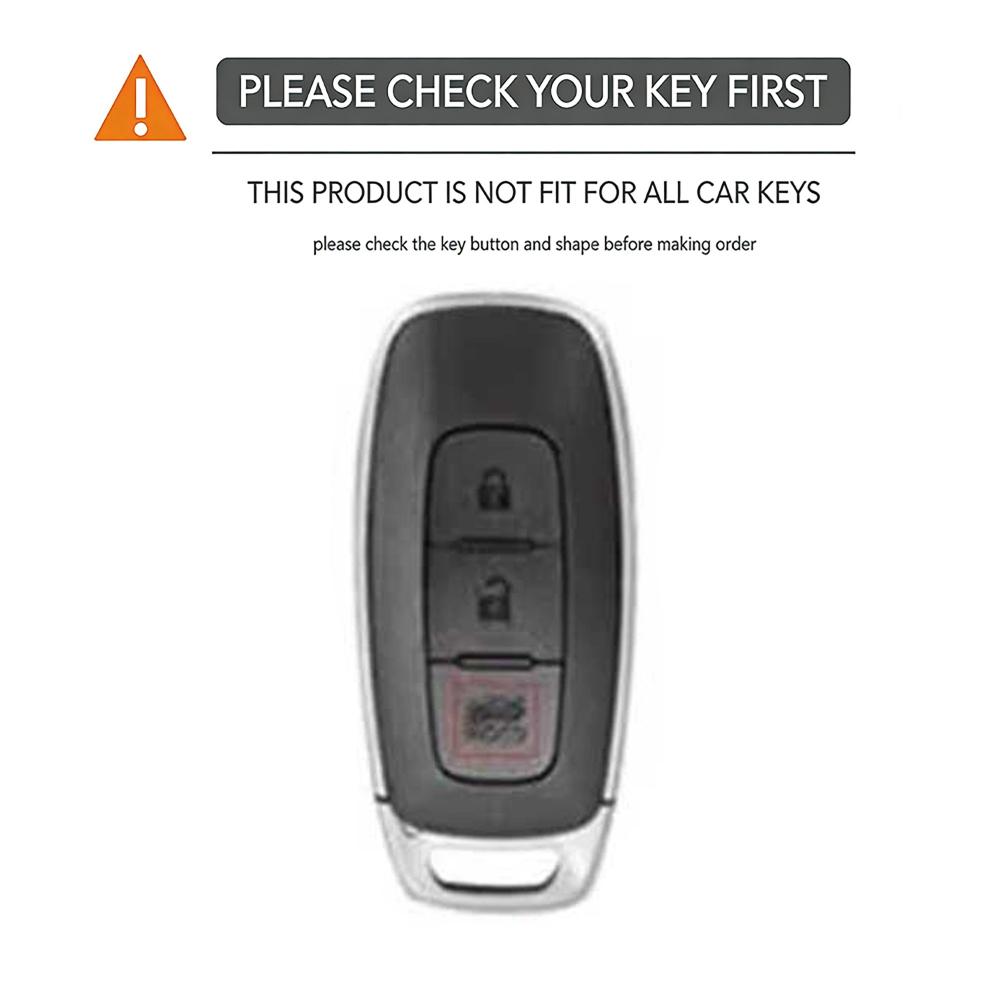Silicone Keychain Key Cover Case For Nissan Versa X-Trail T33 Serena Rouge Kicks Pathfinder Ariya Rogue  Car Accessories
