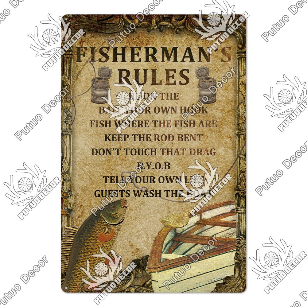 Decor Beach Vintage Plaque Metal Plate Retro Tin Signs Summer Wall Art Poster Seaside Tiki Bar House Room Iron Painting