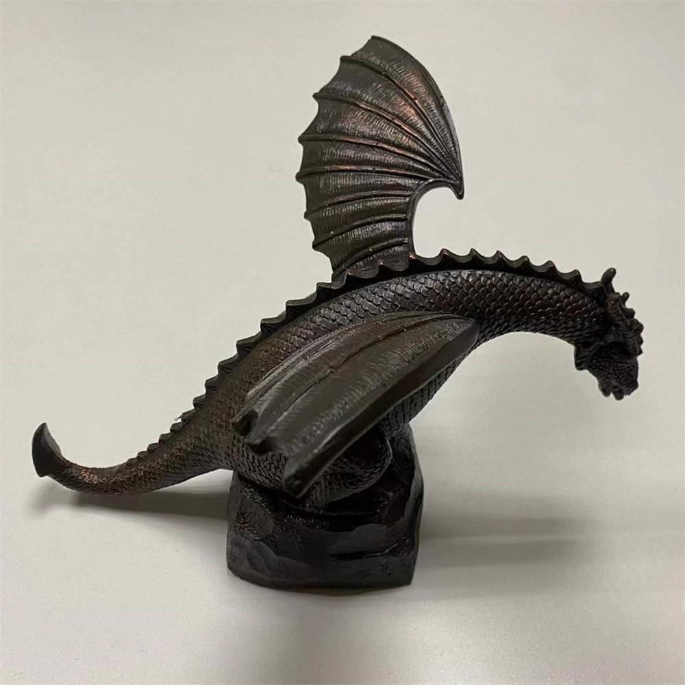 Garden Dragon Statue Fountain Dragon Ornament Resin Water Feature Sculpture