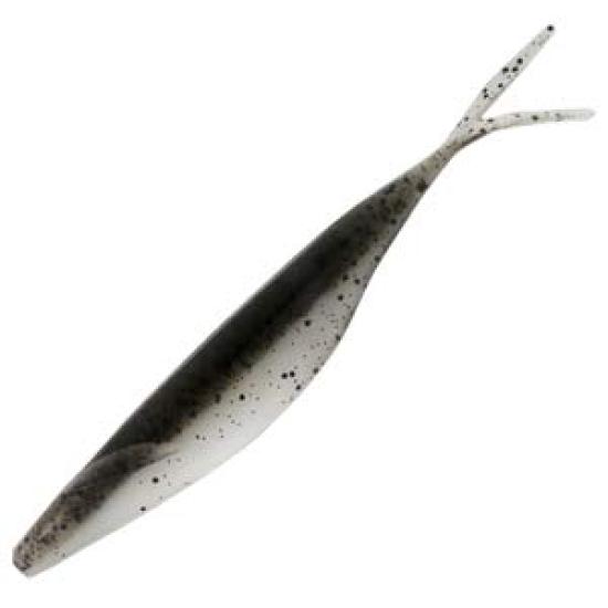 Приманка Deps Sakamata Shad 5 дюймов Smoke Pepper Clear #103