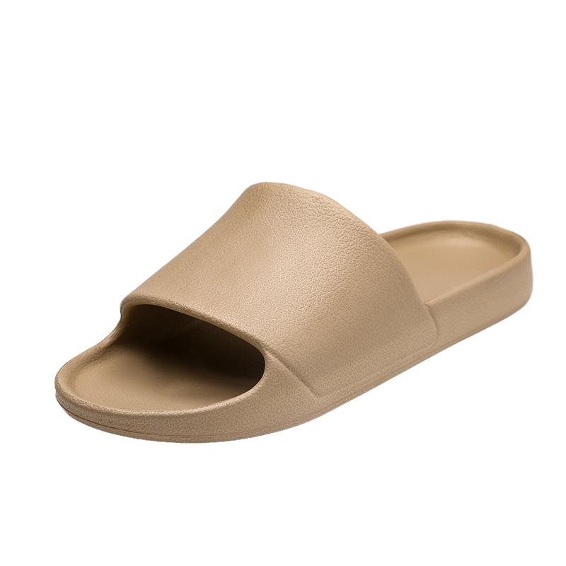 Модные новые летние мужские и женские плоские пляжные нескользящие тапочки с мягкой подошвой сандалии легкие парные для отдыха семейные туфли для ванной комнаты