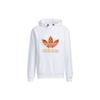 adidas Оригиналы Белый Мужской Худи с Контрастным Большим Логотипом на Новый Год по Восточному Календарю HD0314
