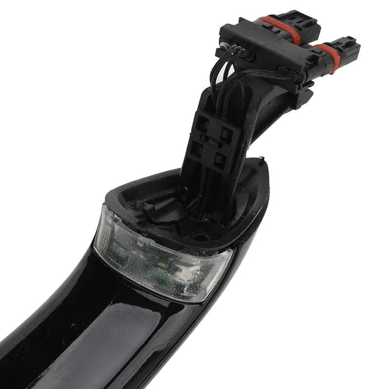 Для BMW 5 6 7 Серии F07 F10 F11 F06 F12 F13 F01 F02 4X Черный Внешний Наружный Комплект Ручек Двери с Комфортным Доступом 51217231931
