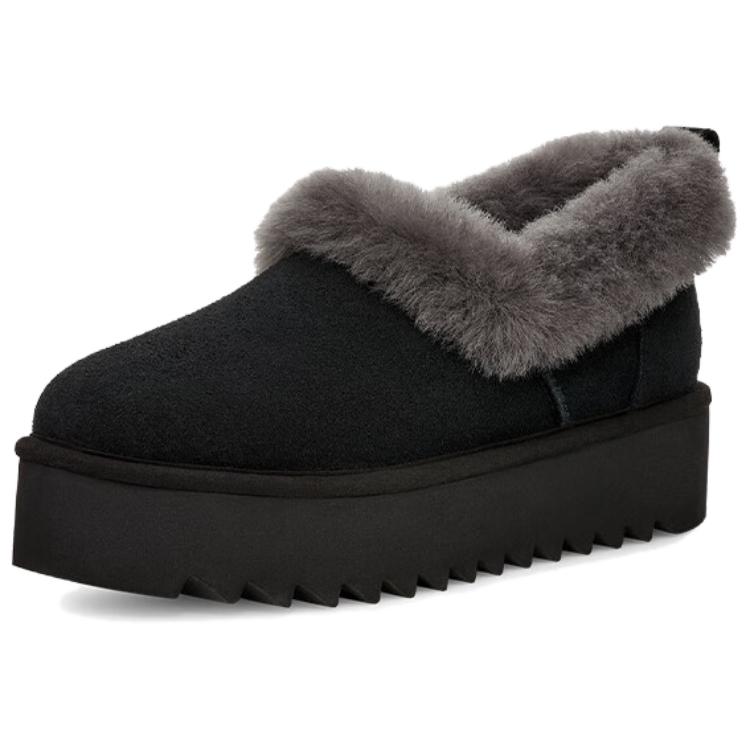 UGG Warm Versatile Fashionable Short Snow Boots Women Boots Black 1166733-BLK