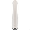 Vibromasseur - SATISFYER - SPINNING G-SPORT 1 - Beige - Silicone - Résistant à l'eau IPX7