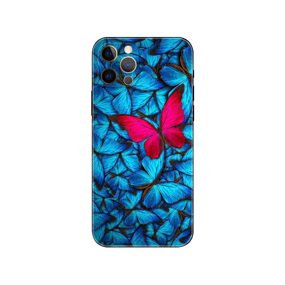 Чехол для телефона с изображением бабочки на белых розах для iPhone 14 5s 2020se 6 6s 7 8 plus x 10 XR XS 11 12 13 mini pro MAX, черная задняя крышка из ТПУ