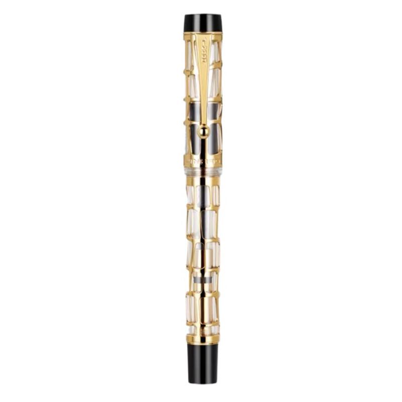 JINHAO 100 Centennial Смола Полая Серия Перьевая ручка Золотой зажим Деловая Офисная Подарочная ручка Канцелярские принадлежности Школьные принадлежности PK 9019
