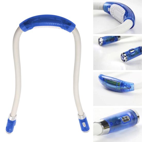 Подвесной светильник для чтения на шею, гибкие, легкие, удобные, с возможностью подзарядки, 3 режима, лампы для чтения, ремонт, вязание