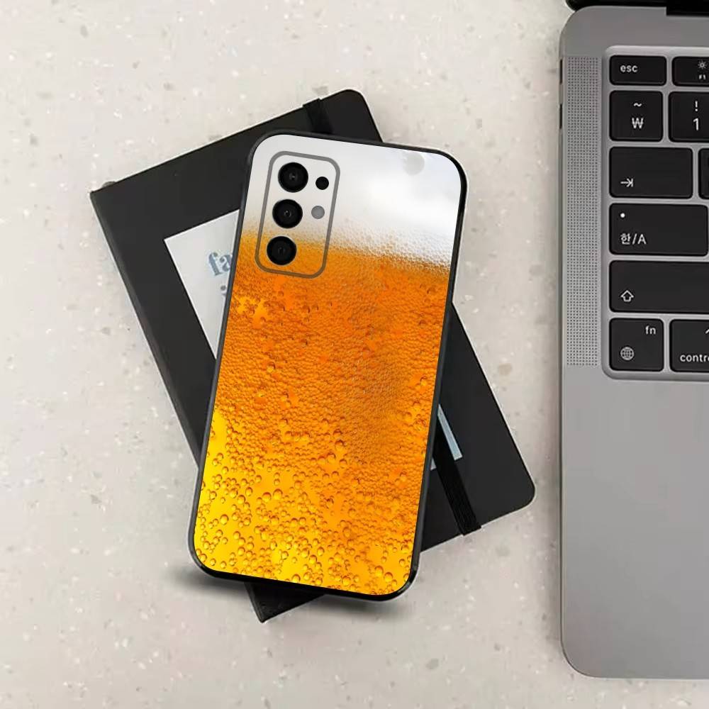 Alcohol Art Beer Чехол для телефона Samsung Galaxy A53,31,52,72,41,22,73,32,71,Note,J7,8,9,5G Мягкий черный силиконовый чехол