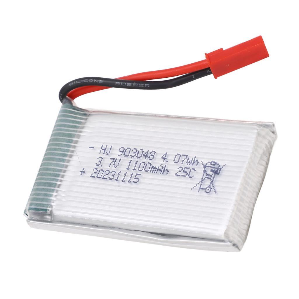 3.7V 1100mAh Lipo аккумулятор подходит для X5SW для H5P RC Quadcopter RC Drone запасные части JST Red Plug