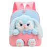 Adorable Rabbit Plush Backpack For Girls With Breathable Lightweight Durable Design