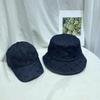 Fashion Checked Sequined Beaded Denim Bucket Hat Women's Personality Casual Versatile Baseball Cap Sun Hat