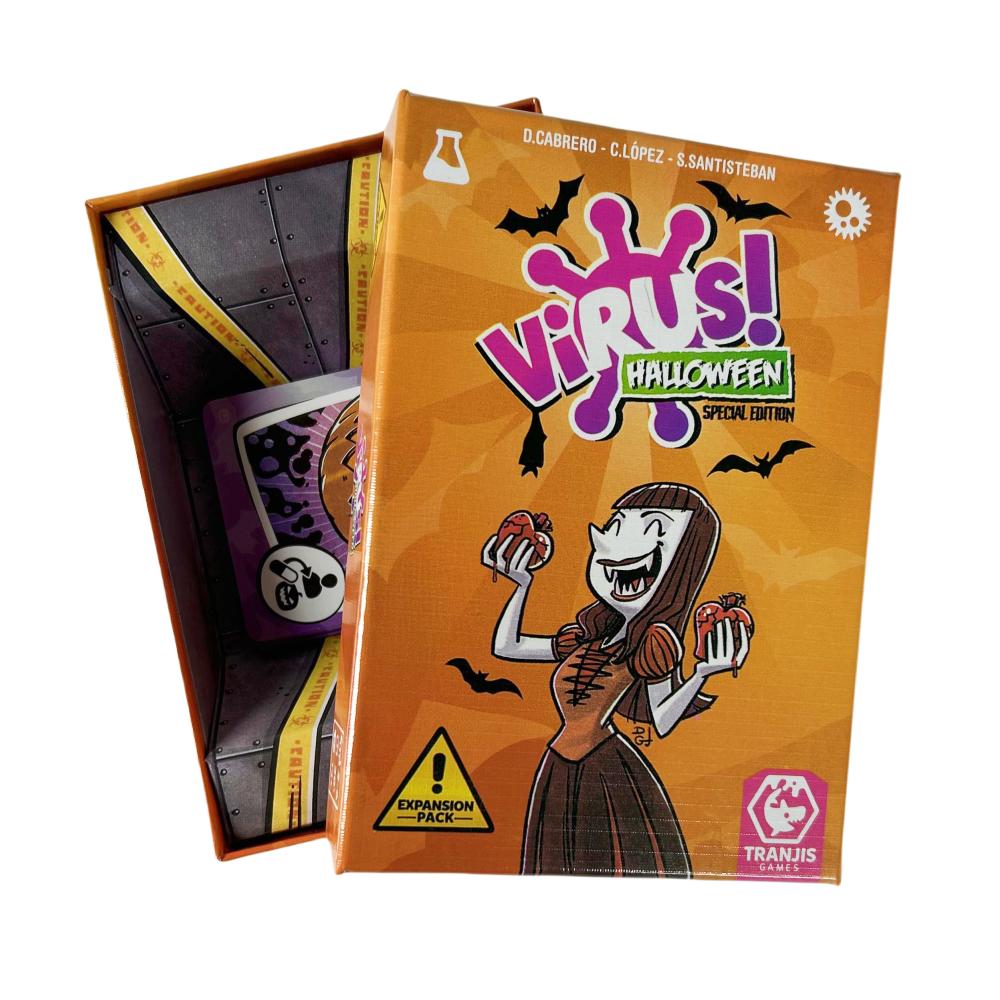 Настольная игра Virus 1 2 3 Заразительно веселая карточная игра Английская версия Игра для вечеринок для веселой семейной игры