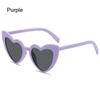 Vintage Heart-Shaped Sunglasses UV Protection Eyewear for Party, Balls, and Photo Props  for Women