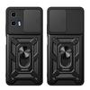 Чехол для Motorola Edge 50 Fusion Чехол Moto Edge 50 Fusion Магнитное кольцо-держатель Бронированный чехол для телефона Защита камеры сдвижной Задняя крышка