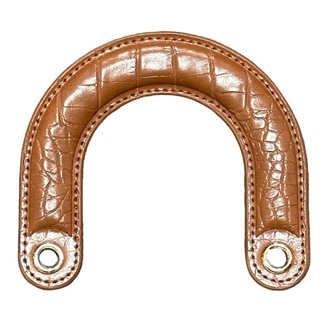 1 шт. Изогнутые ручки из ПУ кожи, эргономично разработанные для комфорта и стиля, для сумок ручной работы и повседневного использования