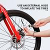 Мини-велосипедный насос для шин, портативный насос для накачивания велосипедных шин с кронштейном для горного дорожного велосипеда