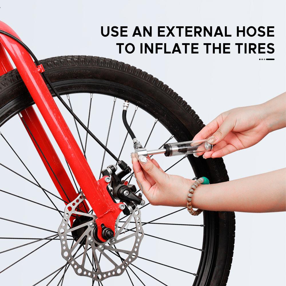 Мини-велосипедный насос для шин, портативный насос для накачивания велосипедных шин с кронштейном для горного дорожного велосипеда