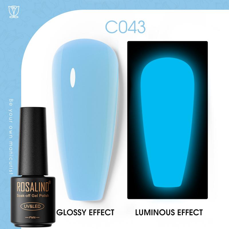 ROSALIND Гель-лак с блестками, полуперманентный гель-лак «кошачий глаз» для ногтей, замачиваемый УФ-гель-лак, гель-лак для дизайна ногтей