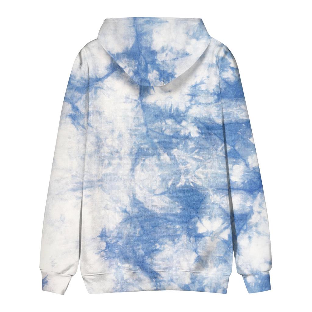 Men's Loose Printed Hooded Sweatshirt Men's Casual Fashion Sports Sweatshirt