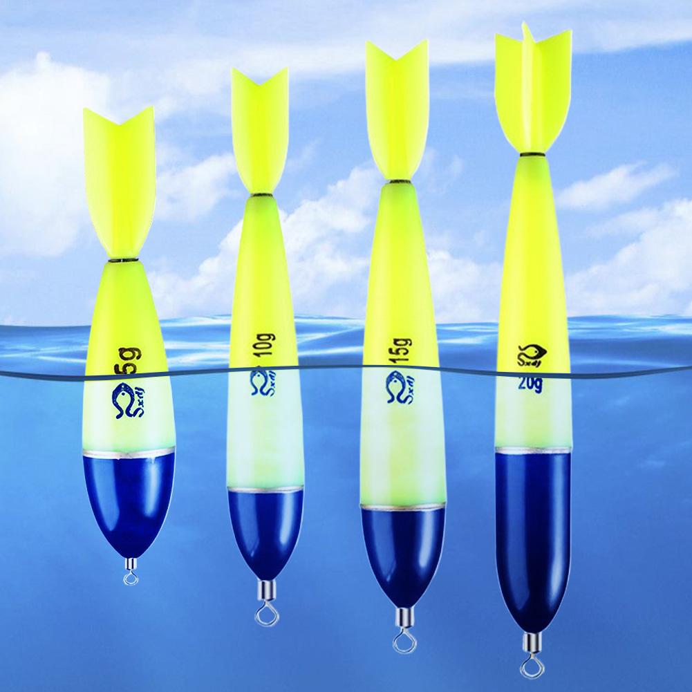1-5pcs Fishing Floats Luminous Fishing Accessories Fishing Night Float Night Fishing Light Up Bobbers for Sea Ocean Rock Fishing