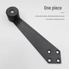 90-градусный дверной упор из нержавеющей стали 304 для ванной комнаты и деревянных дверей - Противоударный буфер
