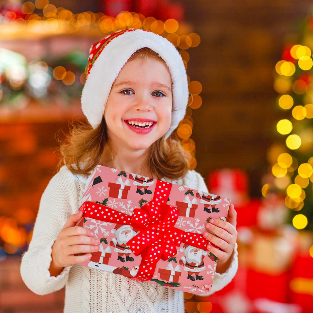Рождественская упаковочная бумага - Рождественские украшения | Рождественские подарочные пакеты | Рождественская папиросная бумага - Рождественские подарки для детей, мужчин и женщин 27x20 дюймов
