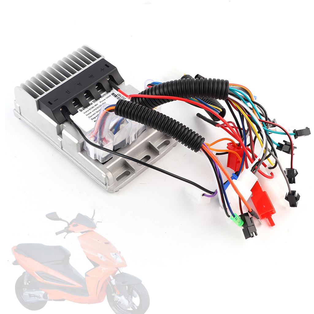 Cast Aluminum Shell 36V48V Universal 500W Alarm Cruising Scooter Brushless Controller Electric
