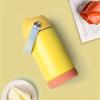 12oz/360ml Kids Thermos Cup with Handle Sports Space Kettle Cute Ceramic Straw Tumbler  For Outdoor
