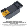With Base MY4NJ Relay MY4NJ HH54P 14Pins Relay MY4NJ Coil Power Relay  DIN Rail Mounting