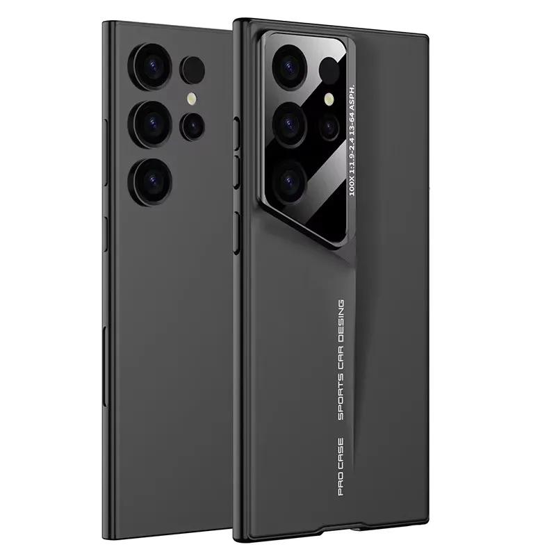 Матовый чехол Blade Mecha Armor для Samsung Galaxy S2 S24 S26 Ultra S23 S22 FE Жесткий поликарбонатный матовый ударопрочный ультратонкий чехол